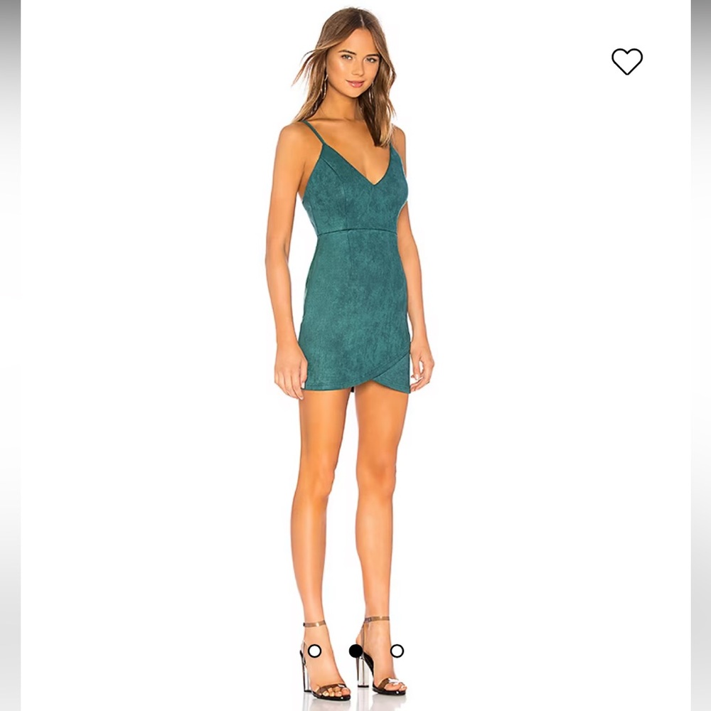 Revolve green dress